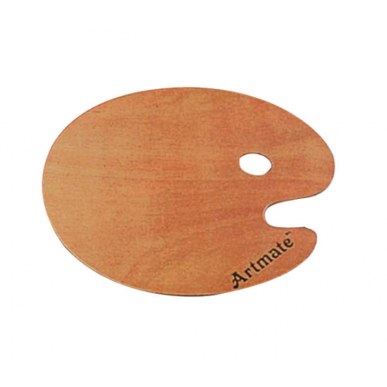 Artmate ξύλινη παλέτα ζωγραφικής 24x30x0.3εκ.